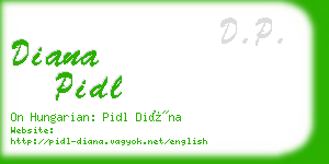 diana pidl business card